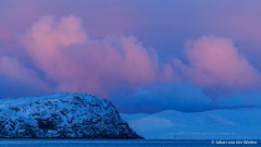 Early morning view over the fjord