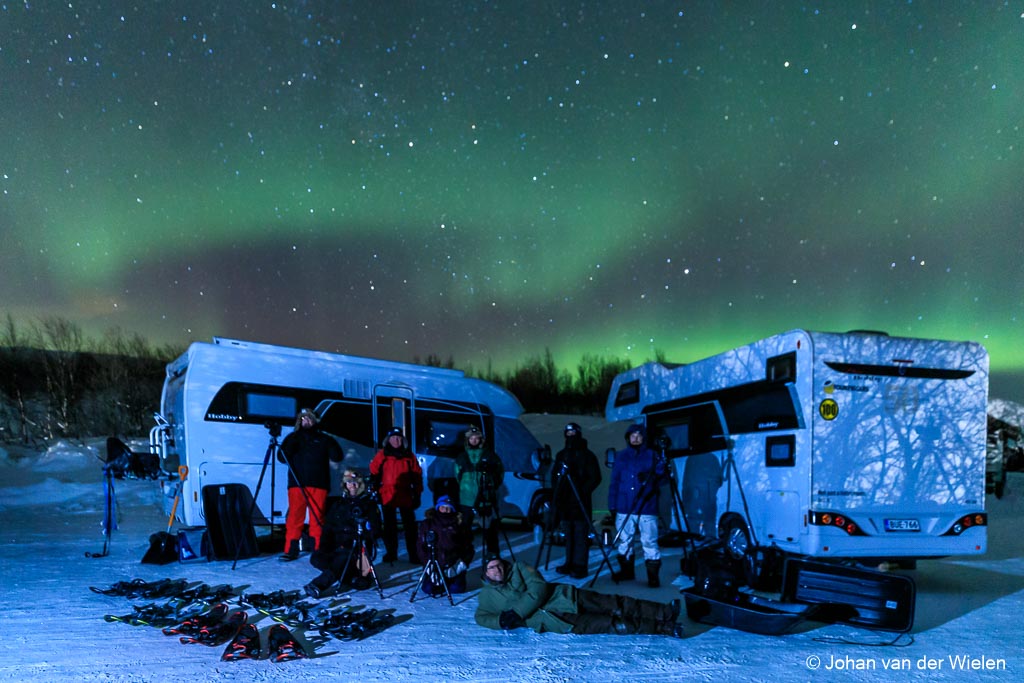 Grouppicture Arctic aurora Chase 2019
