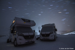 Campers in the night