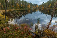 meer in Hossa, Finland; lake in Hossa, Finland