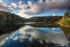 spiegeling van de lucht; reflection of the sky